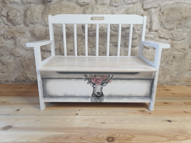 Banc coffre à jouets Timéo