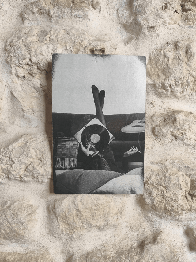 Plaque vinyle