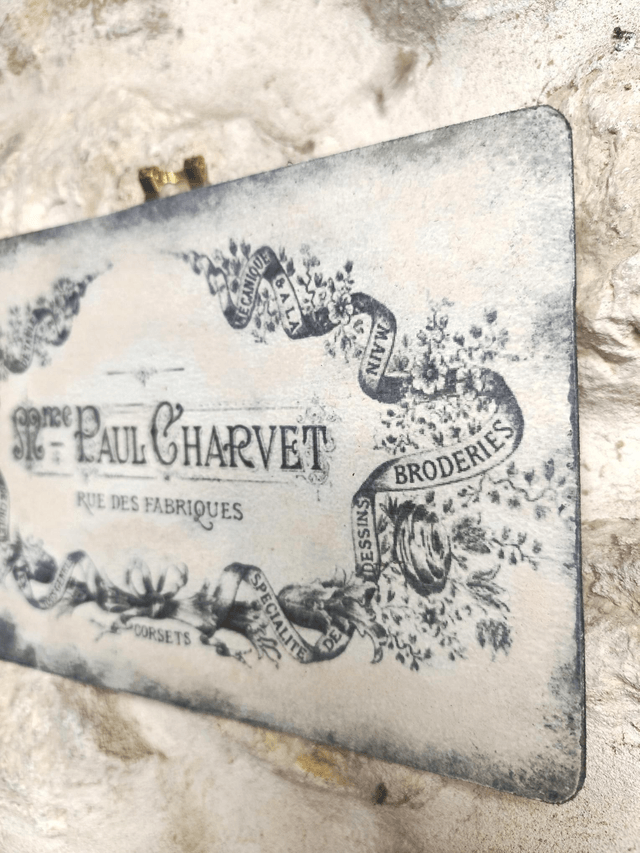 Plaque Paul Charvet
