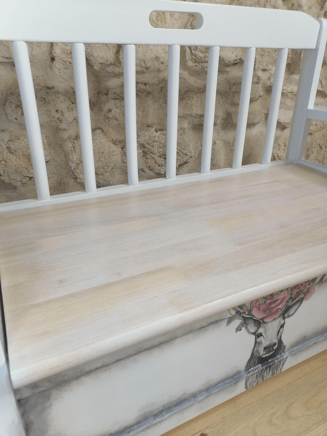 Banc coffre à jouets Timéo