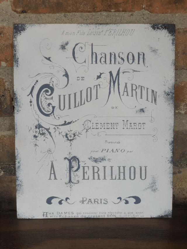 Plaque G.Martin