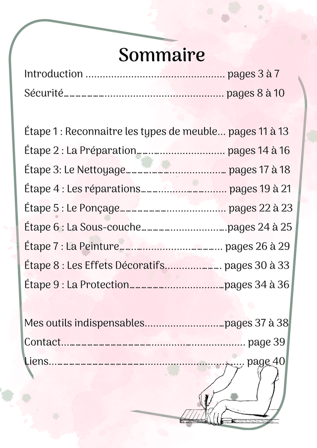 Formation à distance initiation au relooking de meuble