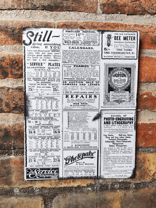 Plaque journal 