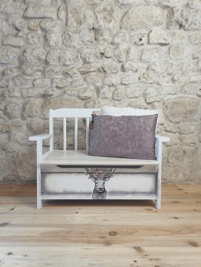 Banc coffre à jouets Timéo