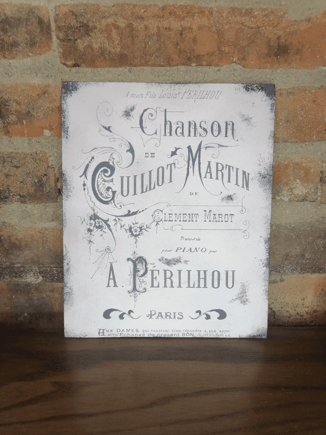 Plaque G.Martin